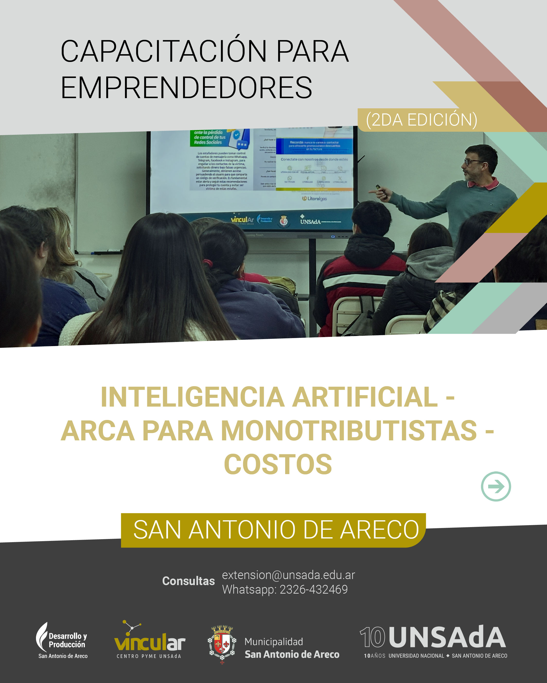 Flyer Capacitacion Para Emprendedores 01