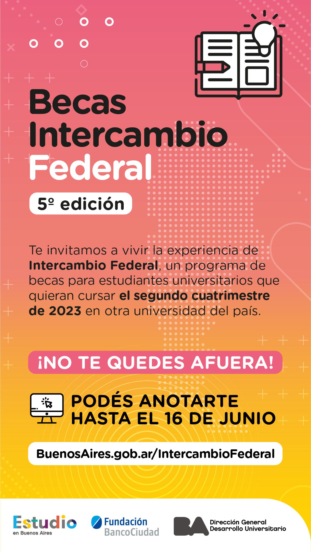 INTERCAMBIO FEDERAL V FLYER